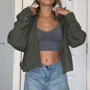 Cropped Flannel